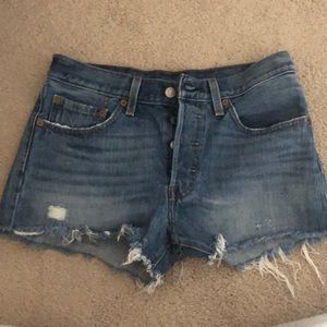 Levi’s denim shorts